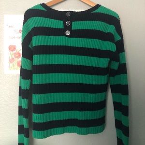 vince camuto striped sweater